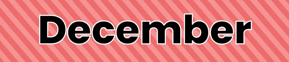 December graphic