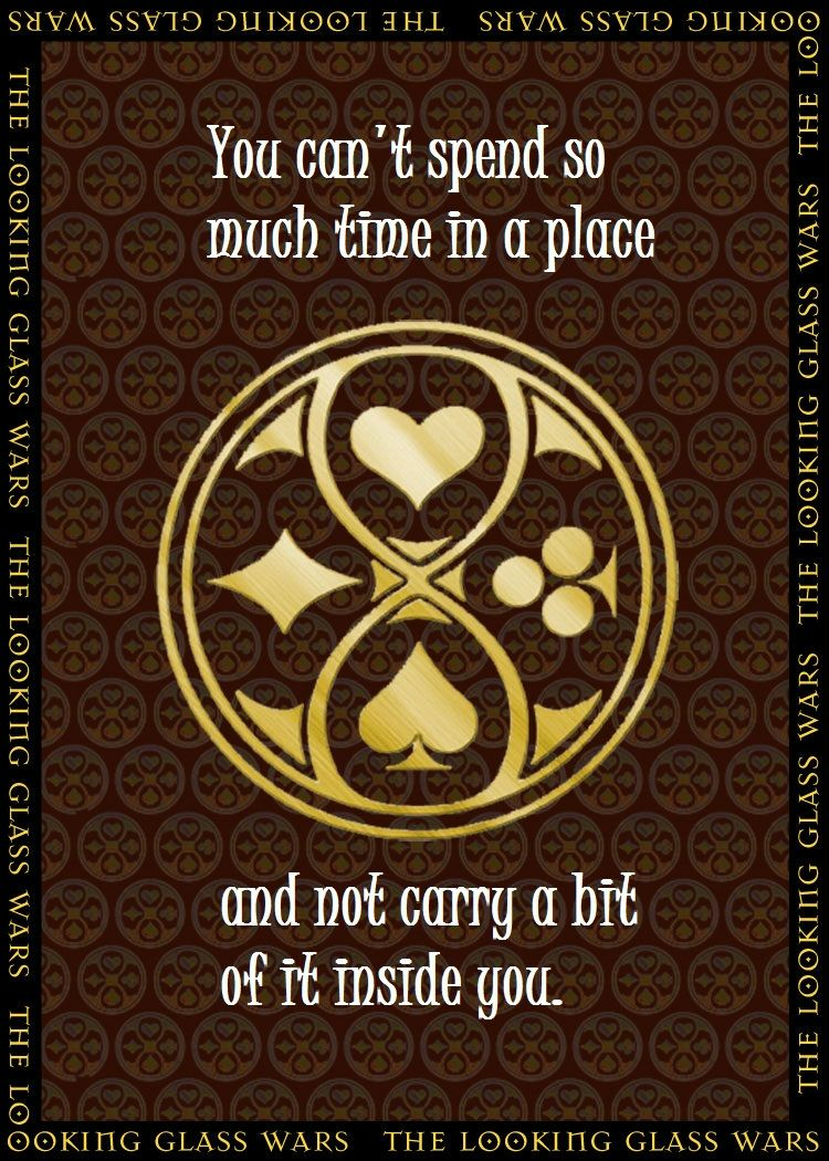 You cant spend so much time in a place and not carry a bit of it inside you book cover