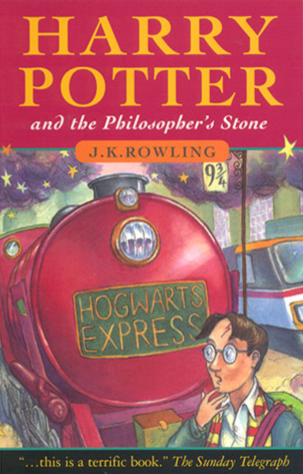 Harry Potter book cover